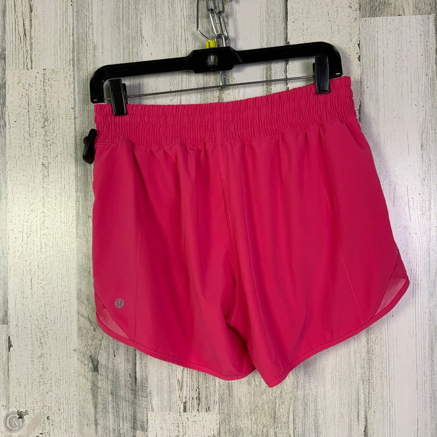 Athletic Shorts By Lululemon In Pink, Size: 8