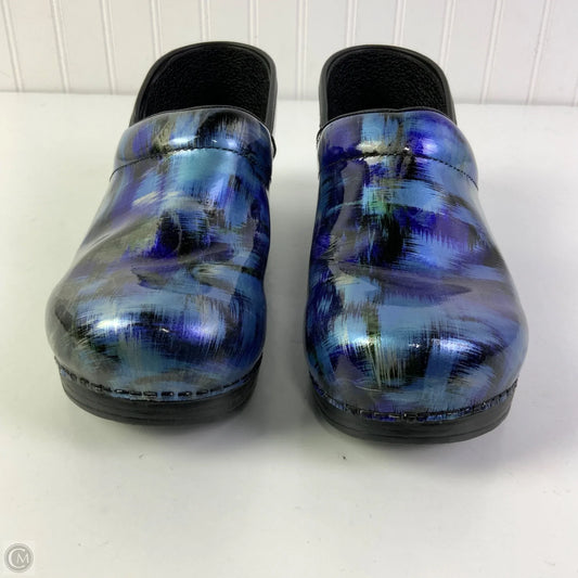 Shoes Heels Block By Dansko In Blue, Size: 11