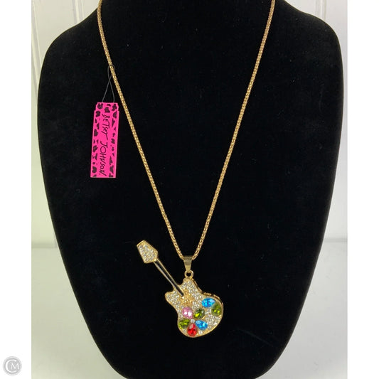 Necklace Pendant By Betsey Johnson