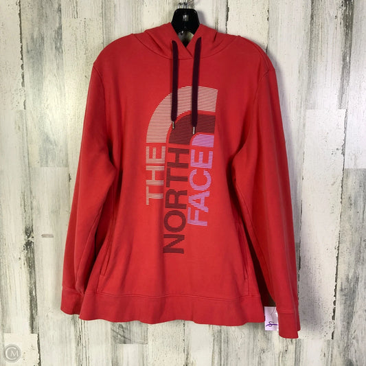 Sweatshirt Hoodie By The North Face In Orange, Size: Xxl