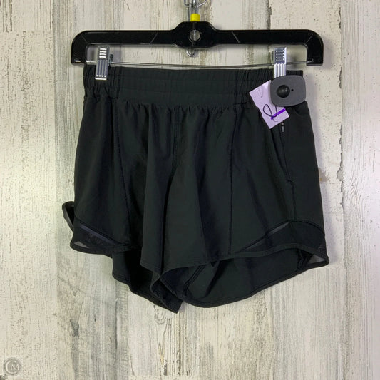 Athletic Shorts By Lululemon In Black, Size: 6