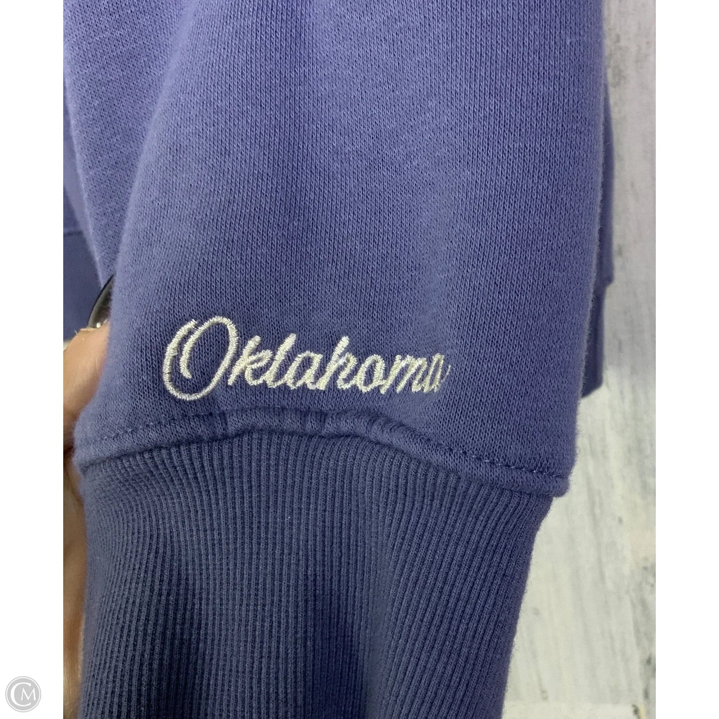 Sweatshirt Crewneck By State Of Mine In Blue, Size: Xxl