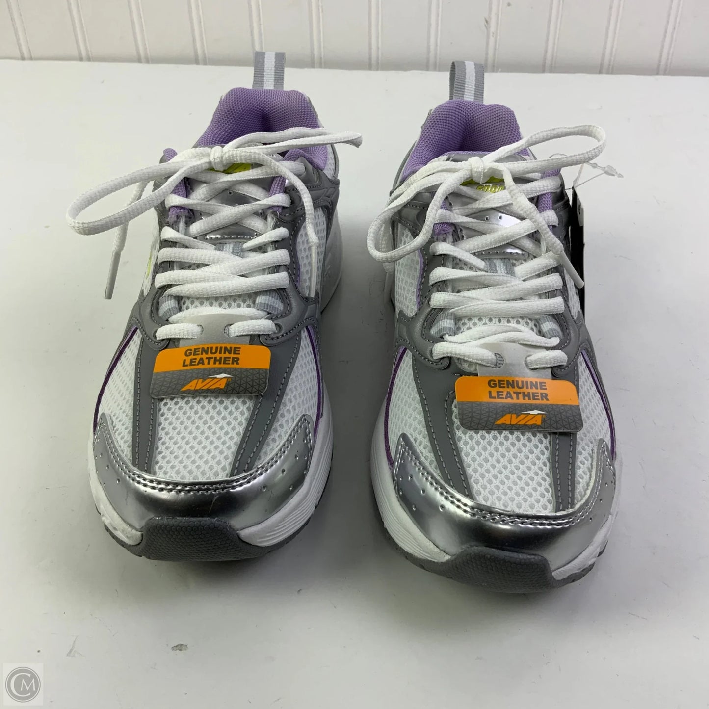 Shoes Athletic By Avia In Grey & Purple, Size: 6