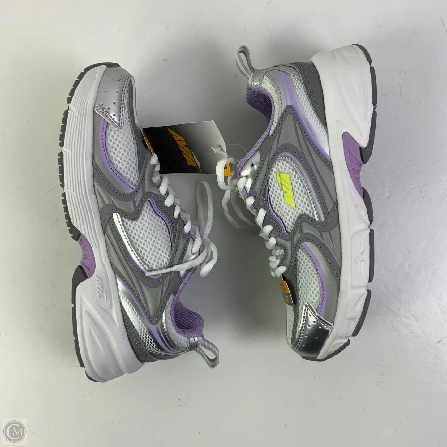 Shoes Athletic By Avia In Grey & Purple, Size: 6