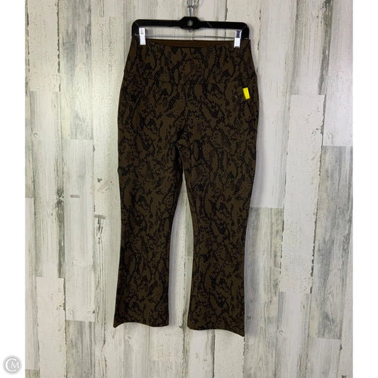 Pants Cropped By Cabi In Black & Brown, Size: 4