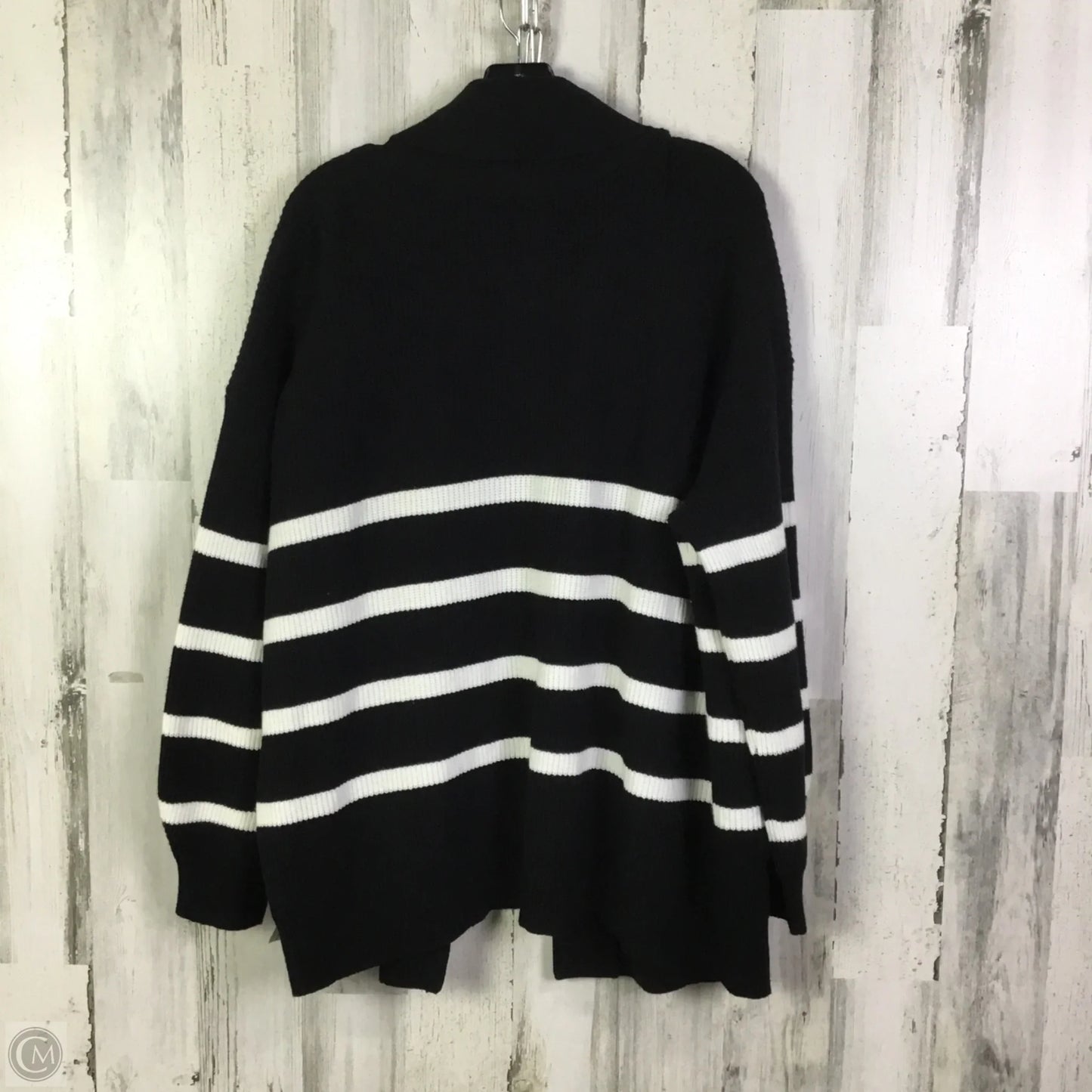 Sweater Cardigan By A New Day In Black, Size: Xxl