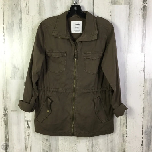 Jacket Utility By Sonoma In Brown, Size: L