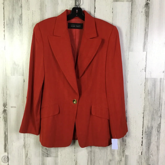 Blazer By Ellen Tracy In Red, Size: M