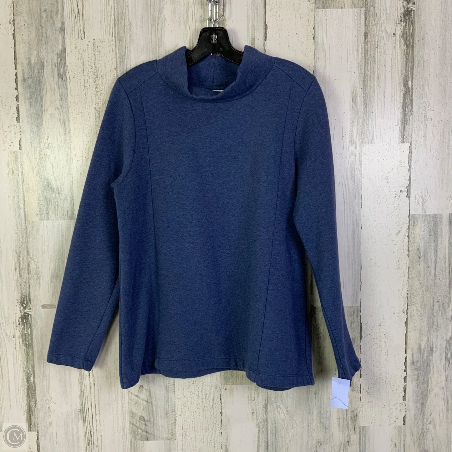 Sweatshirt Collar By J. Jill In Blue, Size: M