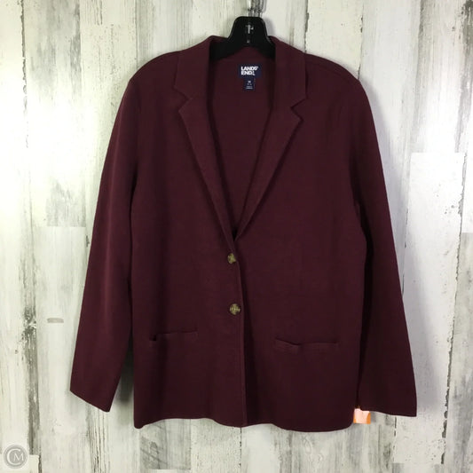 Blazer By Lands End In Maroon, Size: M