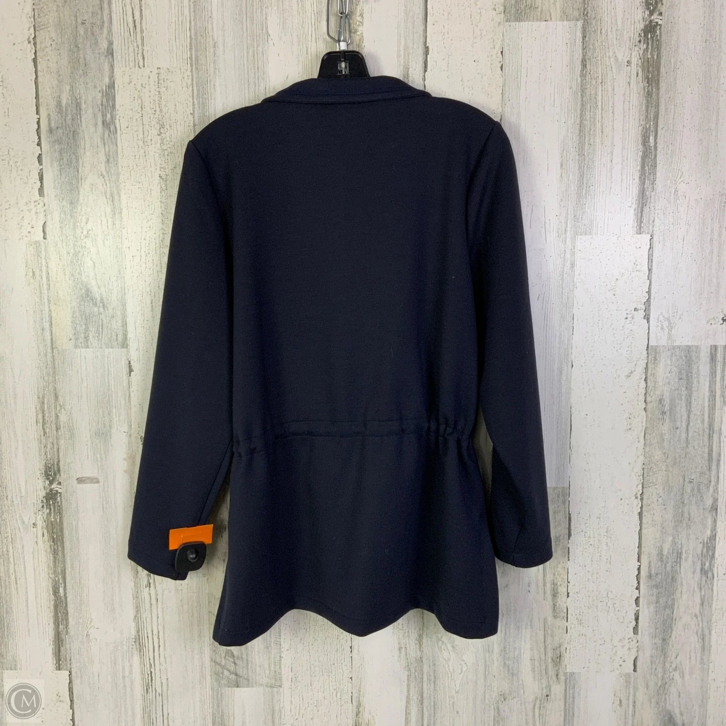 Sweatshirt Collar By Talbots In Navy, Size: 1x
