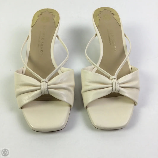 Shoes Heels Kitten By Antonio Melani In White, Size: 6