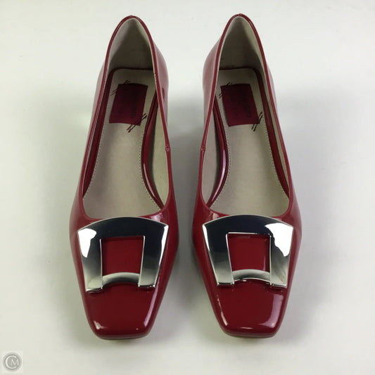 Shoes Heels Block By Gianni Bini In Red, Size: 6
