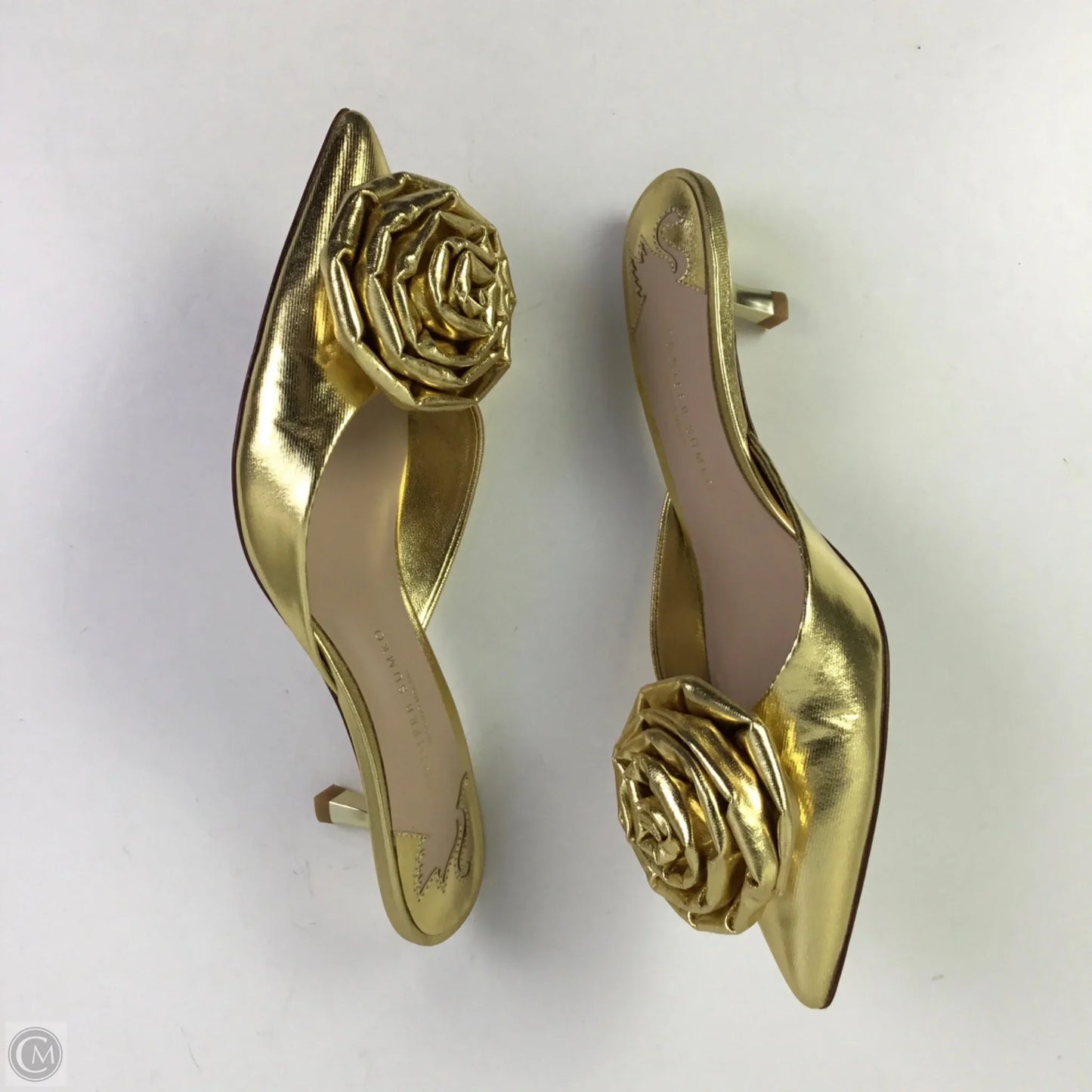 Shoes Heels Kitten By Antonio Melani In Gold, Size: 6