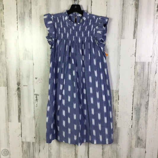 Dress Casual Short By Crown And Ivy In Blue, Size: M