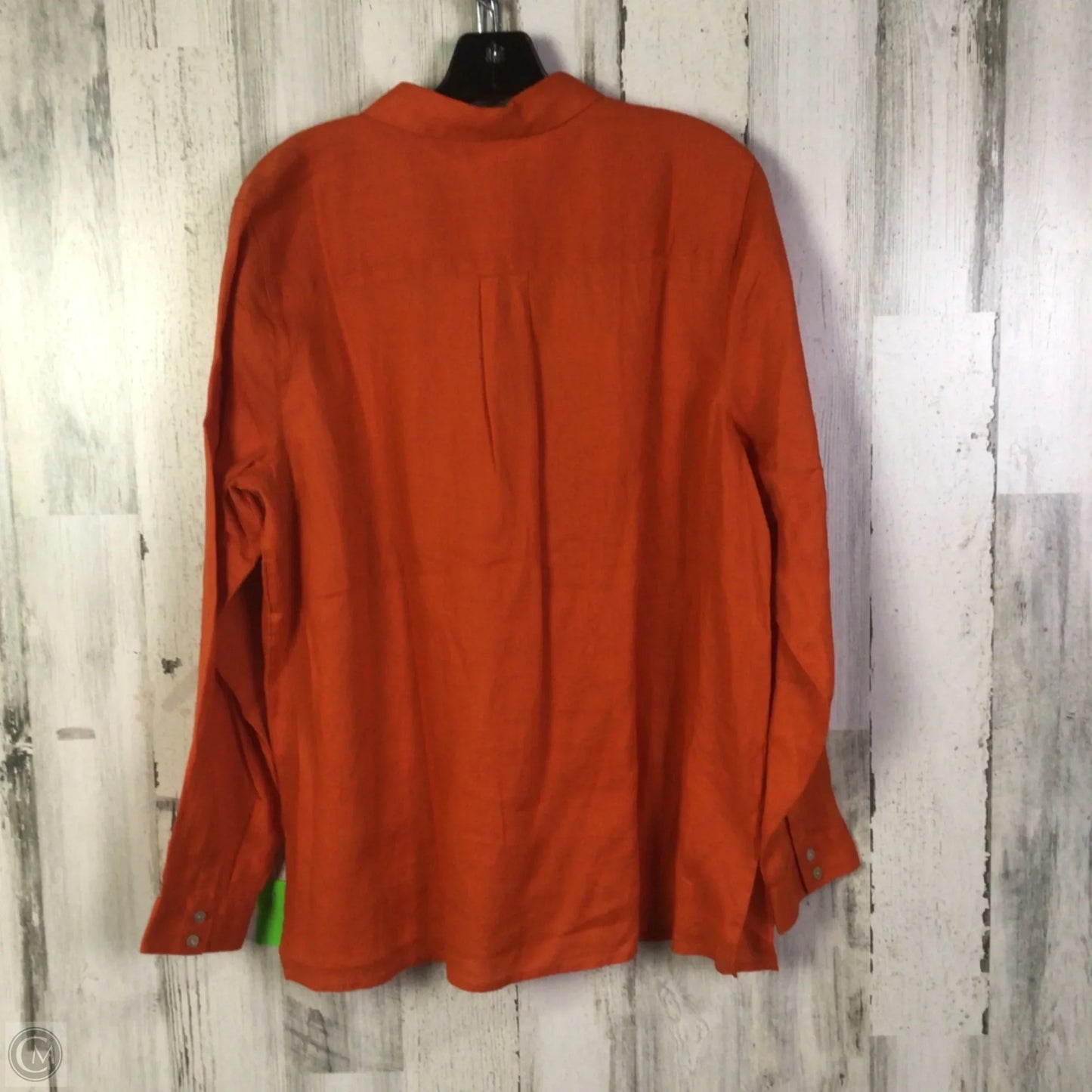 Top Long Sleeve By J. Jill In Orange, Size: L
