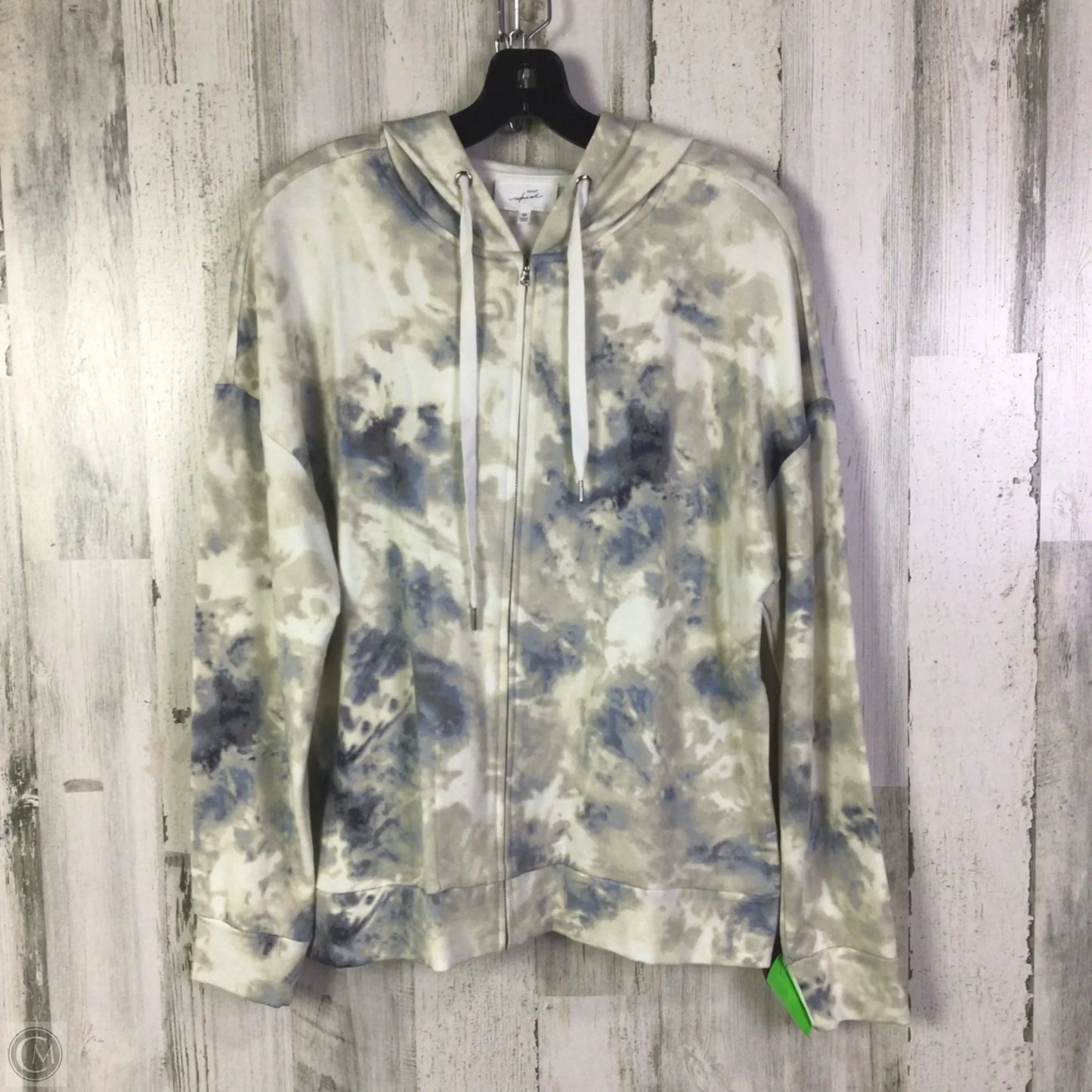 Jacket Other By Soma In Blue & Cream, Size: M