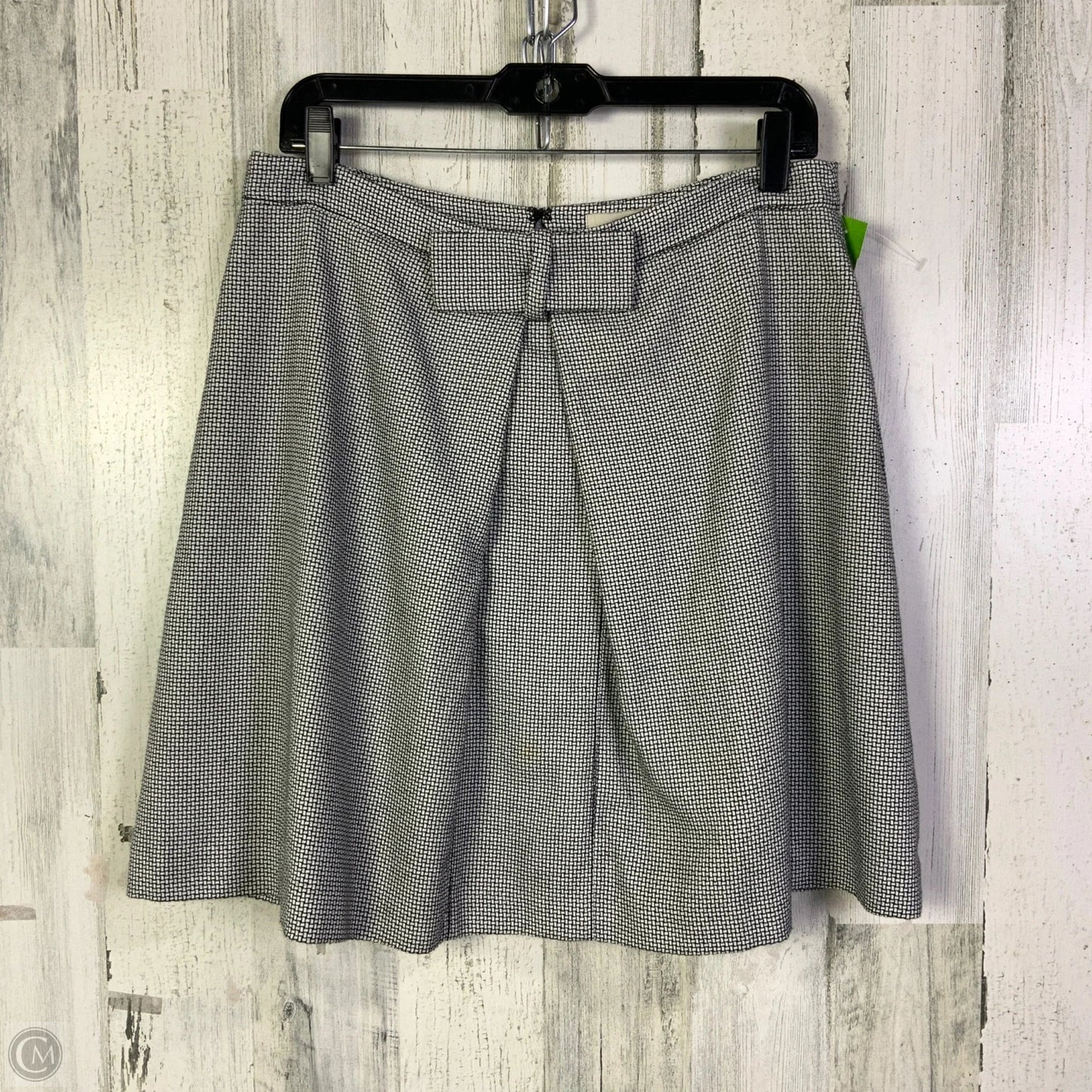 Skirt Mini & Short By Loft In Black & White, Size: 10