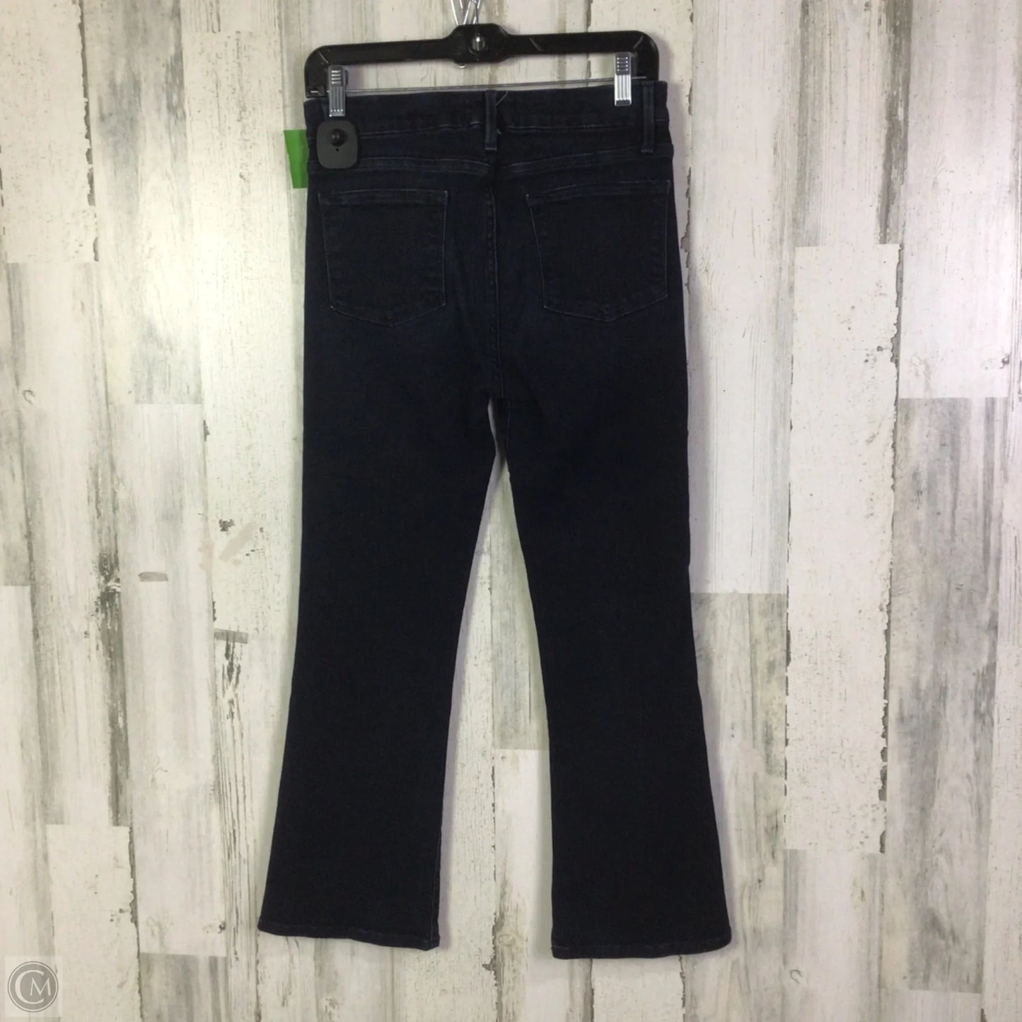 Jeans Boot Cut By Frame In Blue Denim, Size: 4
