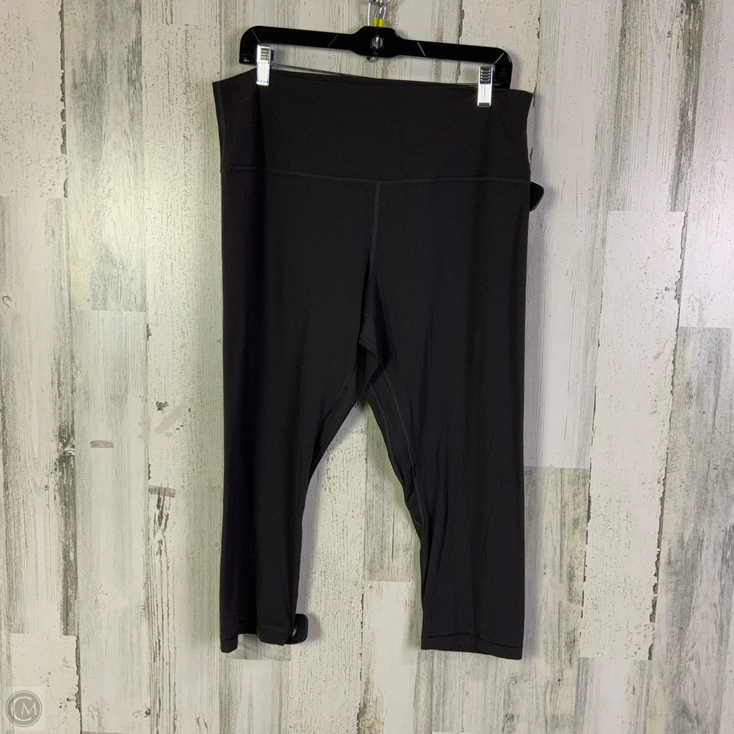 Athletic Leggings Capris By Lululemon In Grey, Size: 16