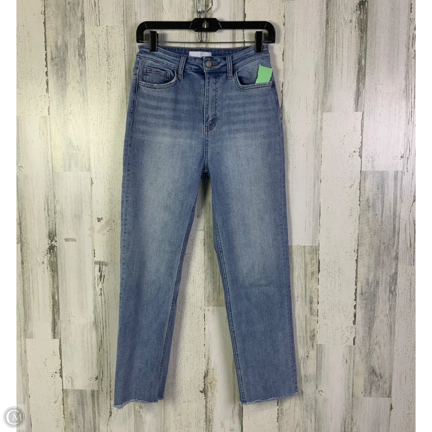 Jeans Cropped By Vervet In Blue Denim, Size: 8