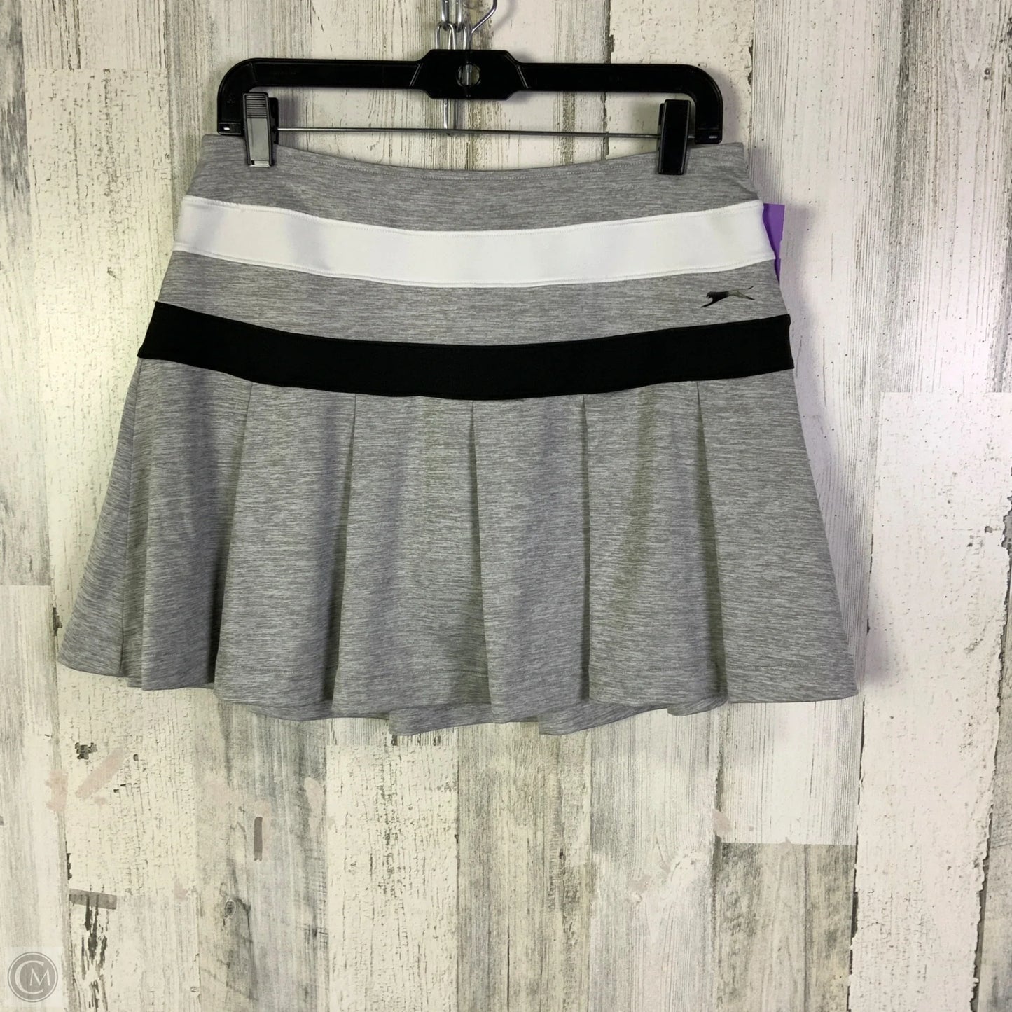 Athletic Skort By Slazenger In Grey, Size: M