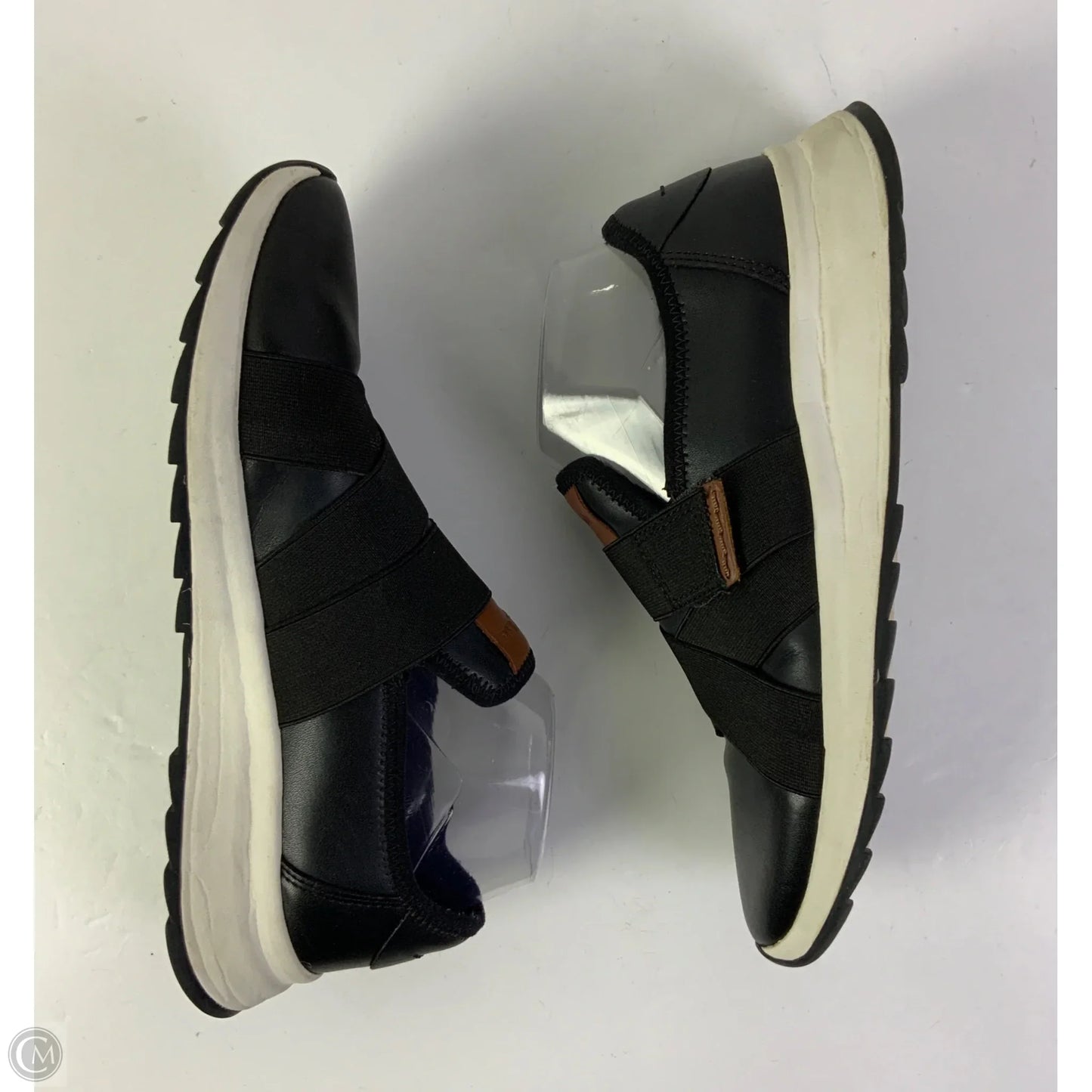 Shoes Sneakers By Clarks In Black, Size: 10