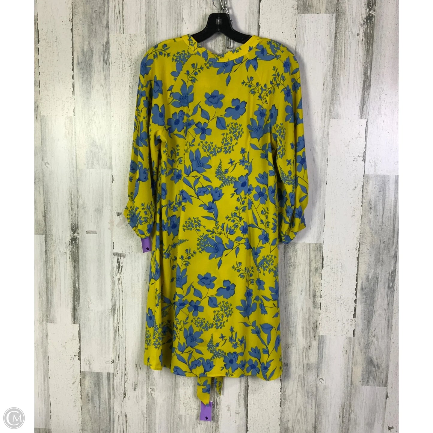 Dress Casual Short By Cabi In Blue & Yellow, Size: S