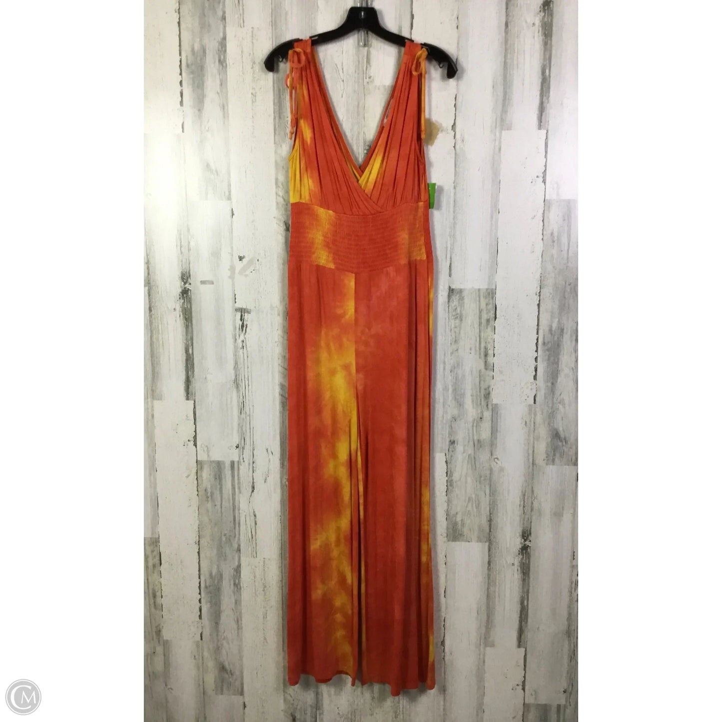 Jumpsuit By Lascana In Red & Yellow, Size: S