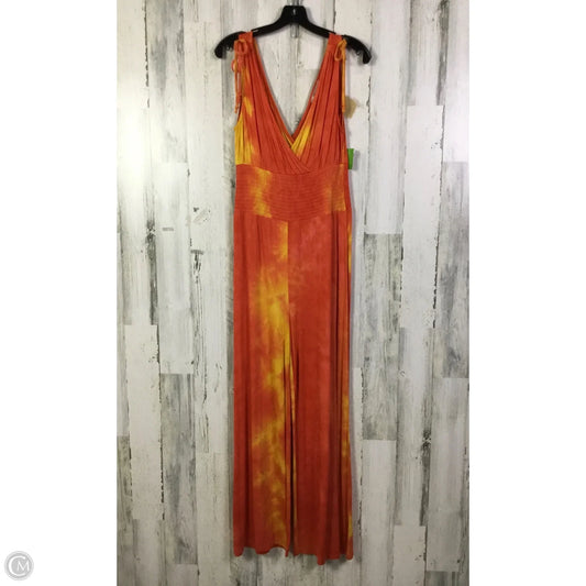 Jumpsuit By Lascana In Red & Yellow, Size: S