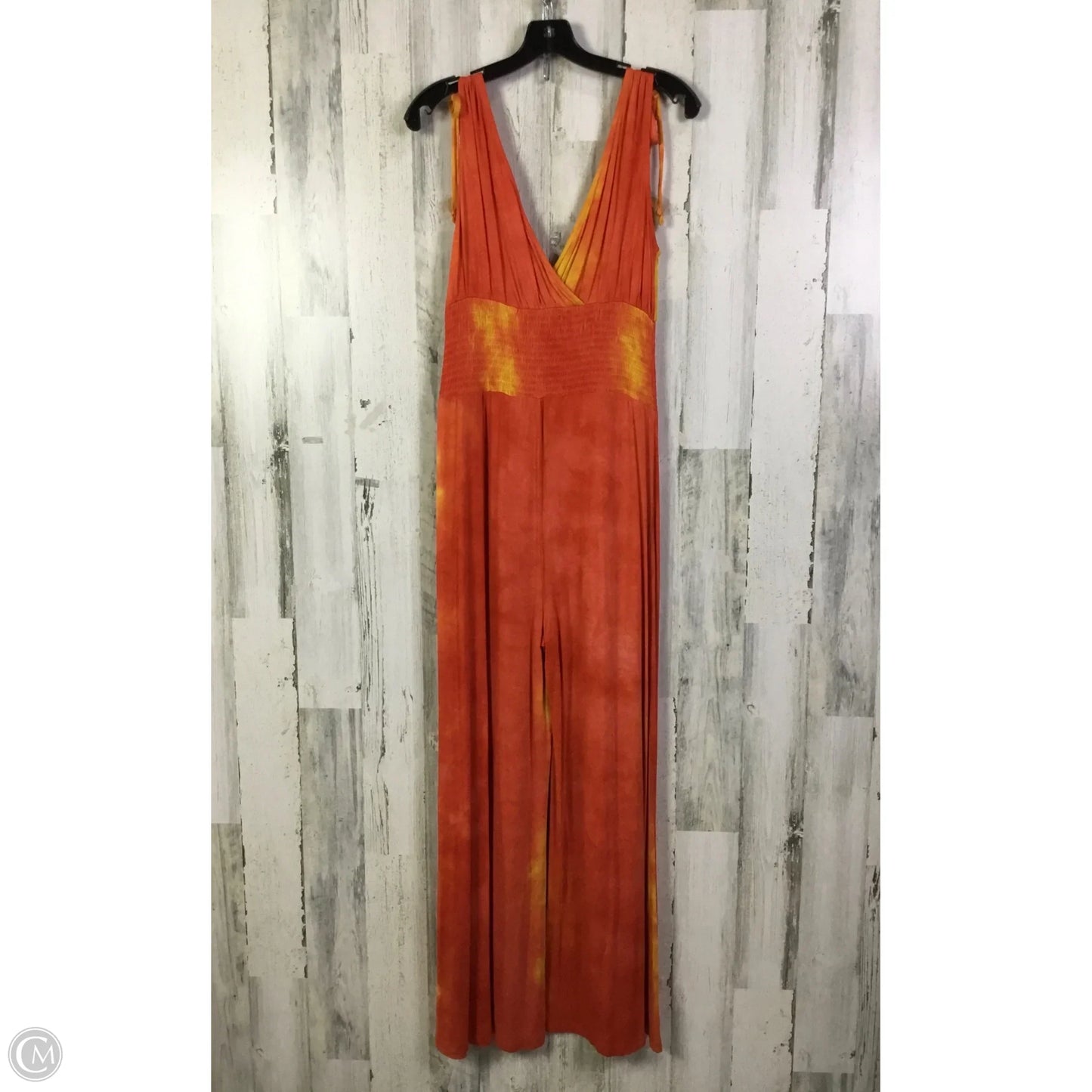 Jumpsuit By Lascana In Red & Yellow, Size: S