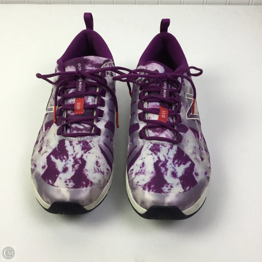 Shoes Athletic By New Balance In Purple & White, Size: 9.5