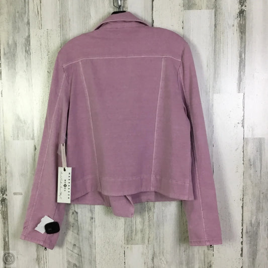 Jacket Moto By Marrakech In Purple, Size: L