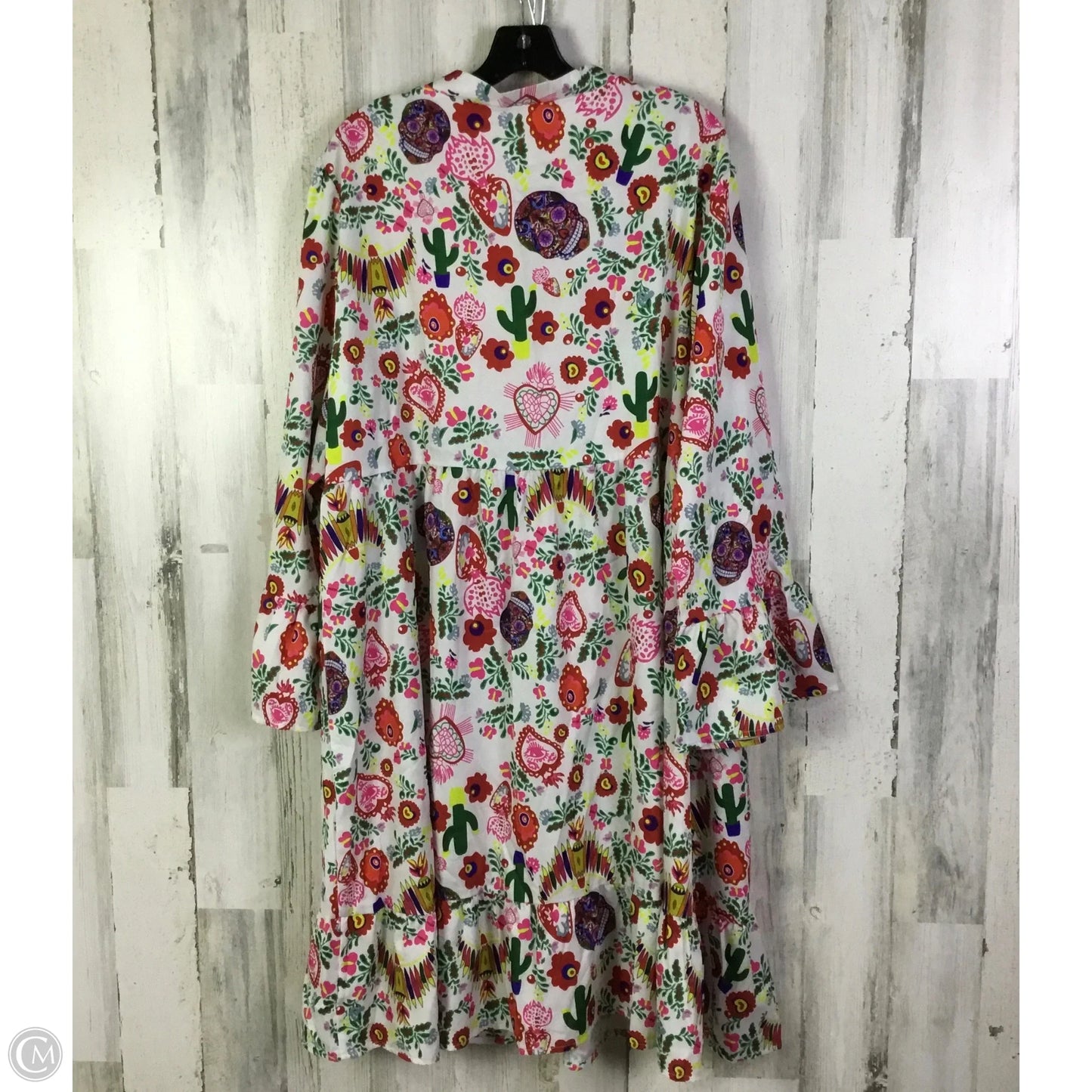 Dress Casual Short By Cmf In White, Size: 3x