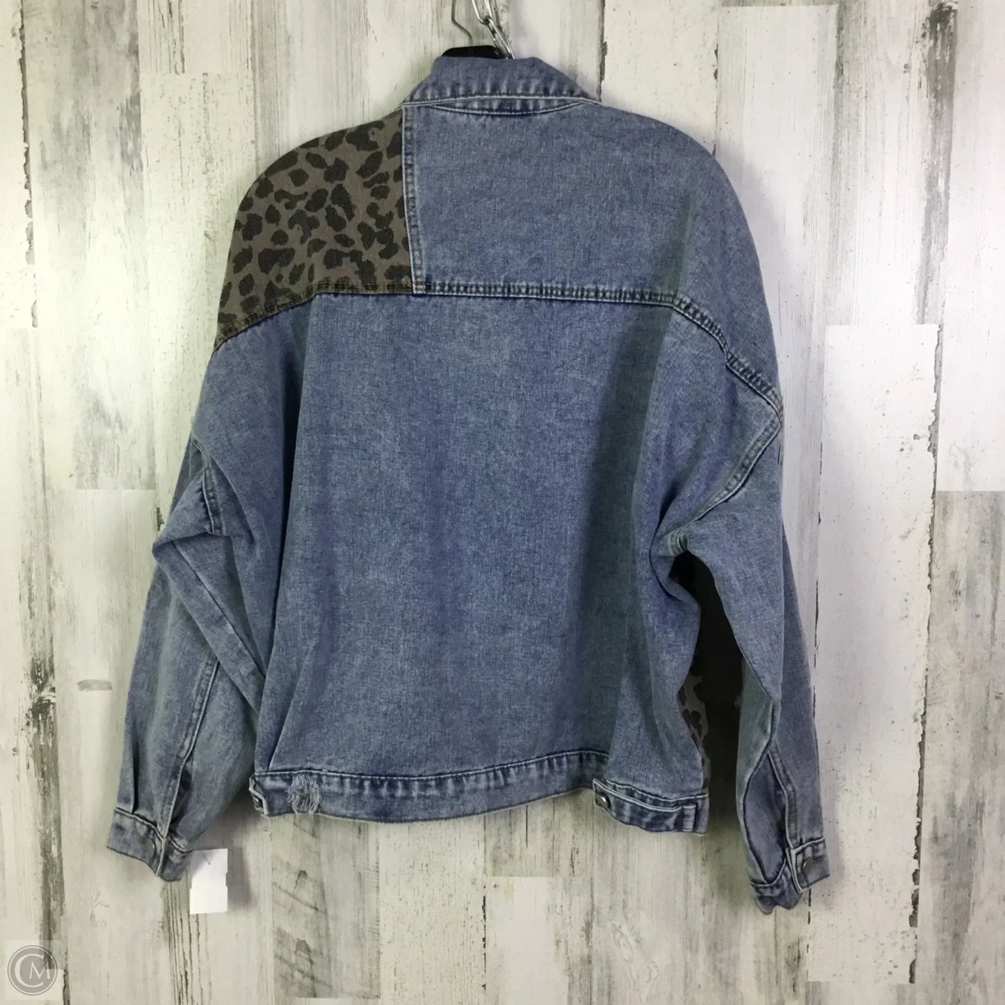 Jacket Denim By Clothes Mentor In Blue Denim, Size: 3x