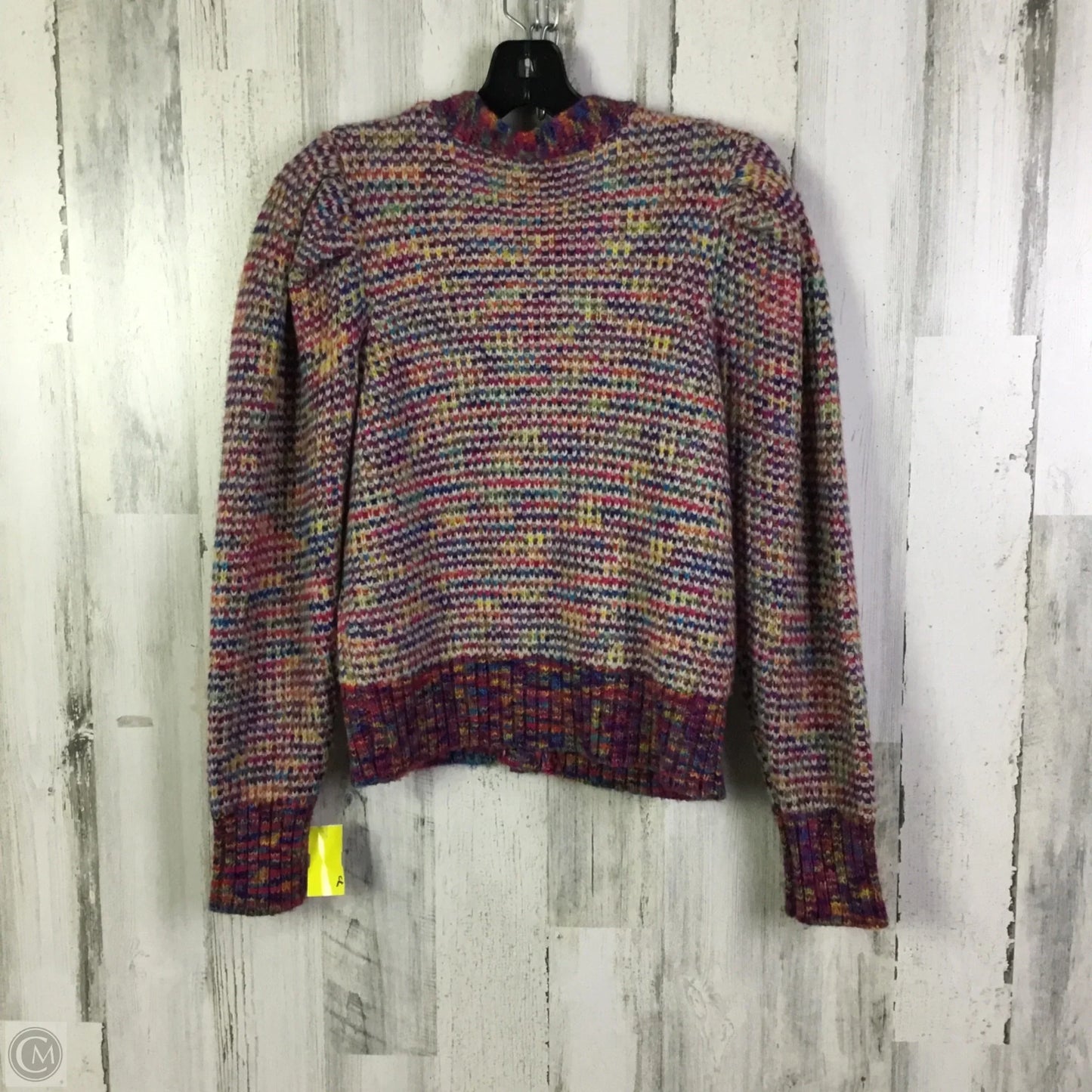 Sweater Cardigan By Design History In Multi-colored, Size: M