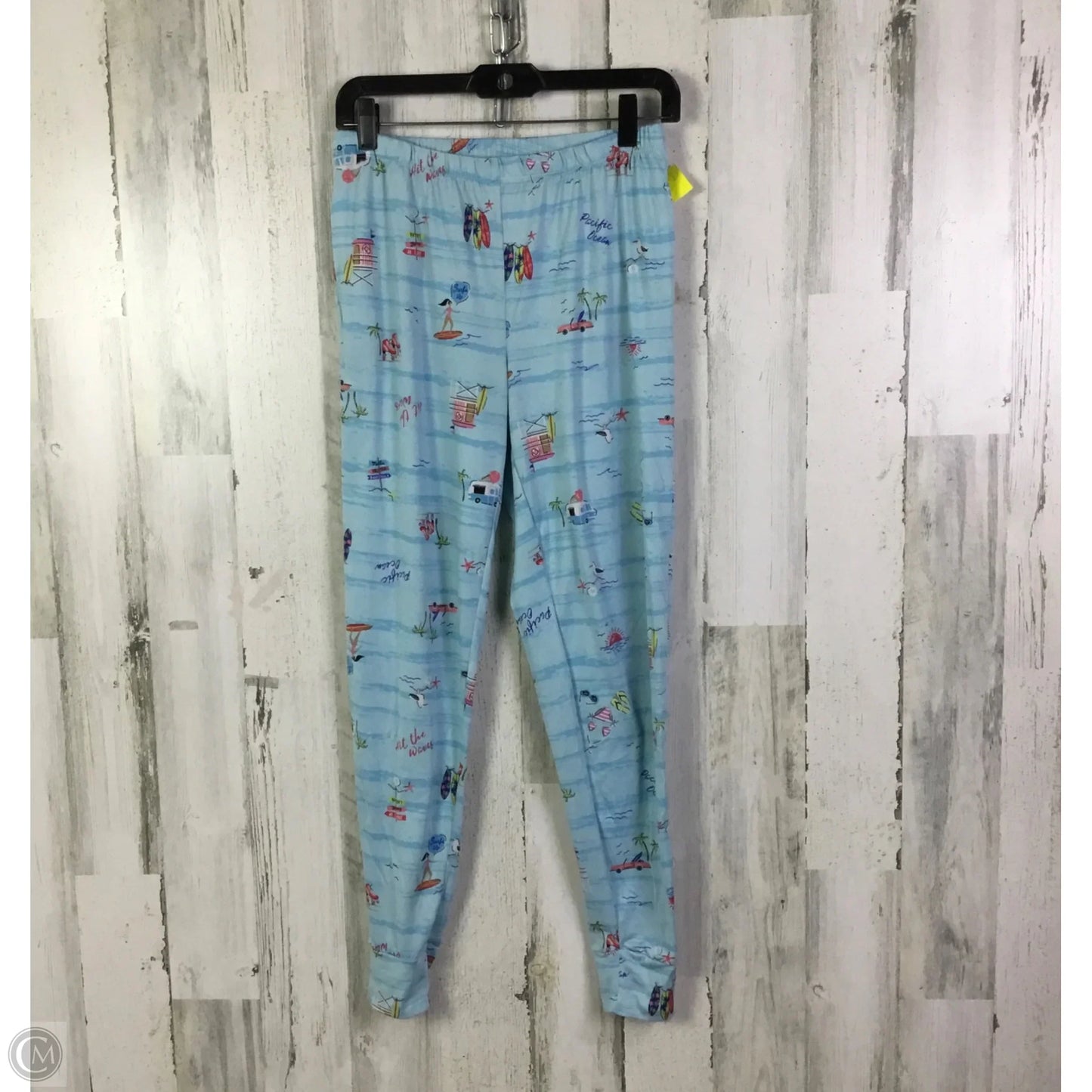 Pajamas 2pc By Joyspun In Blue & Grey, Size: S