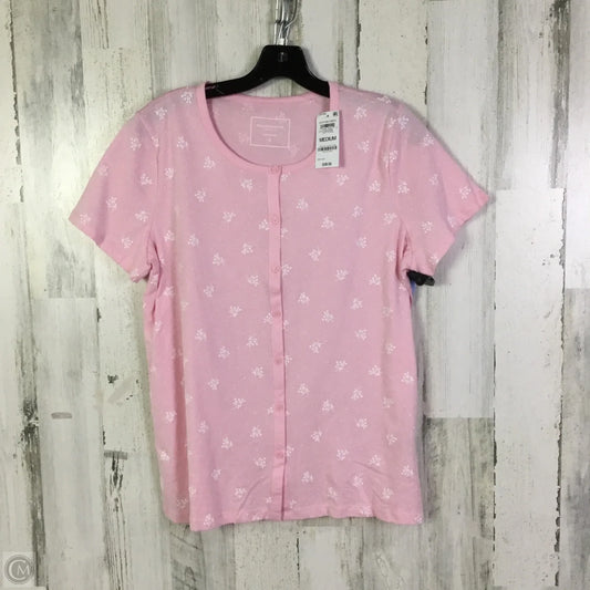 Pajamas 2pc By Charter Club In Pink, Size: M