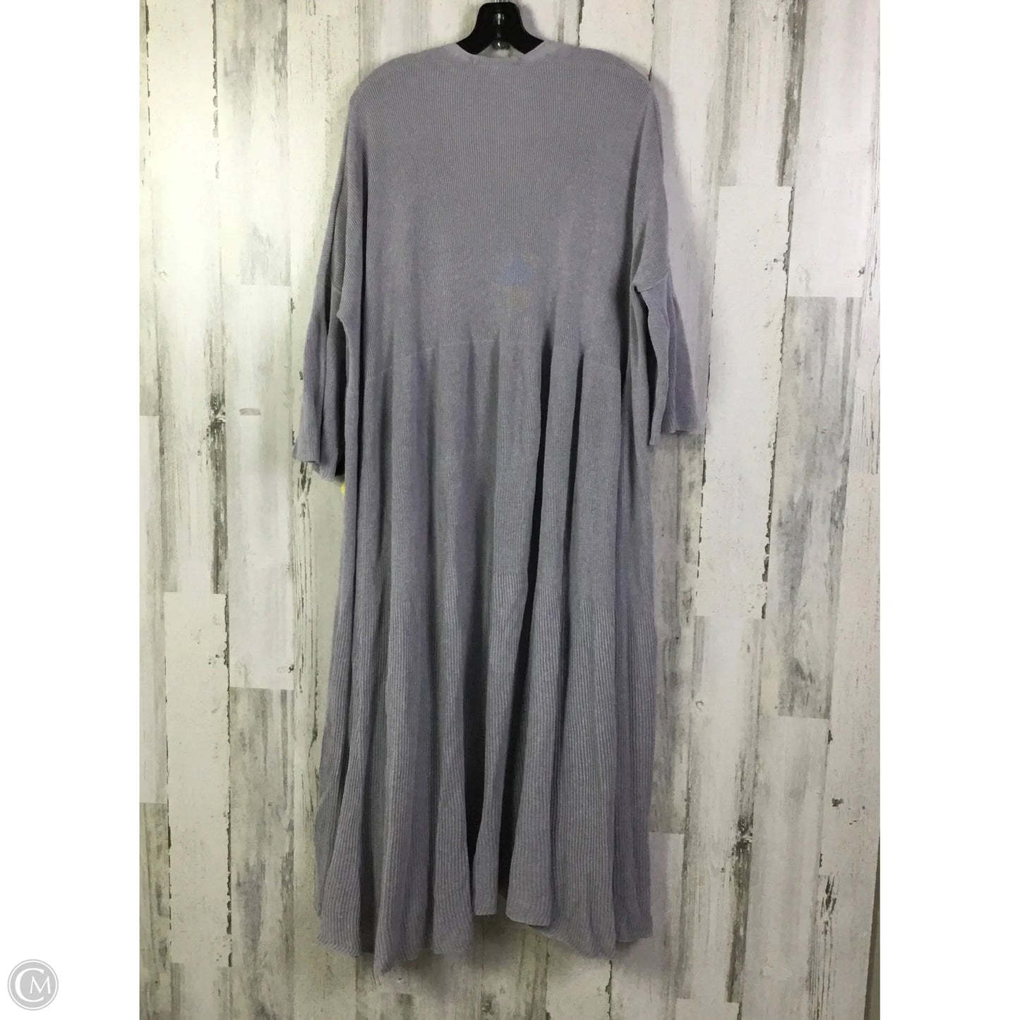 Sweater Cardigan By Free People In Grey, Size: M