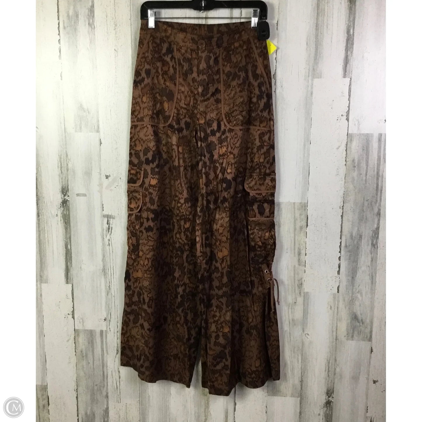 Pants Wide Leg By Anthropologie In Brown, Size: 4