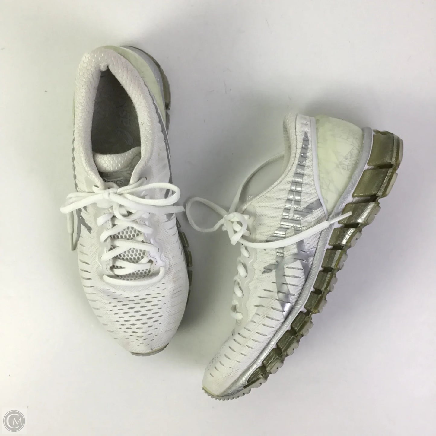 Shoes Athletic By Asics In White, Size: 8.5