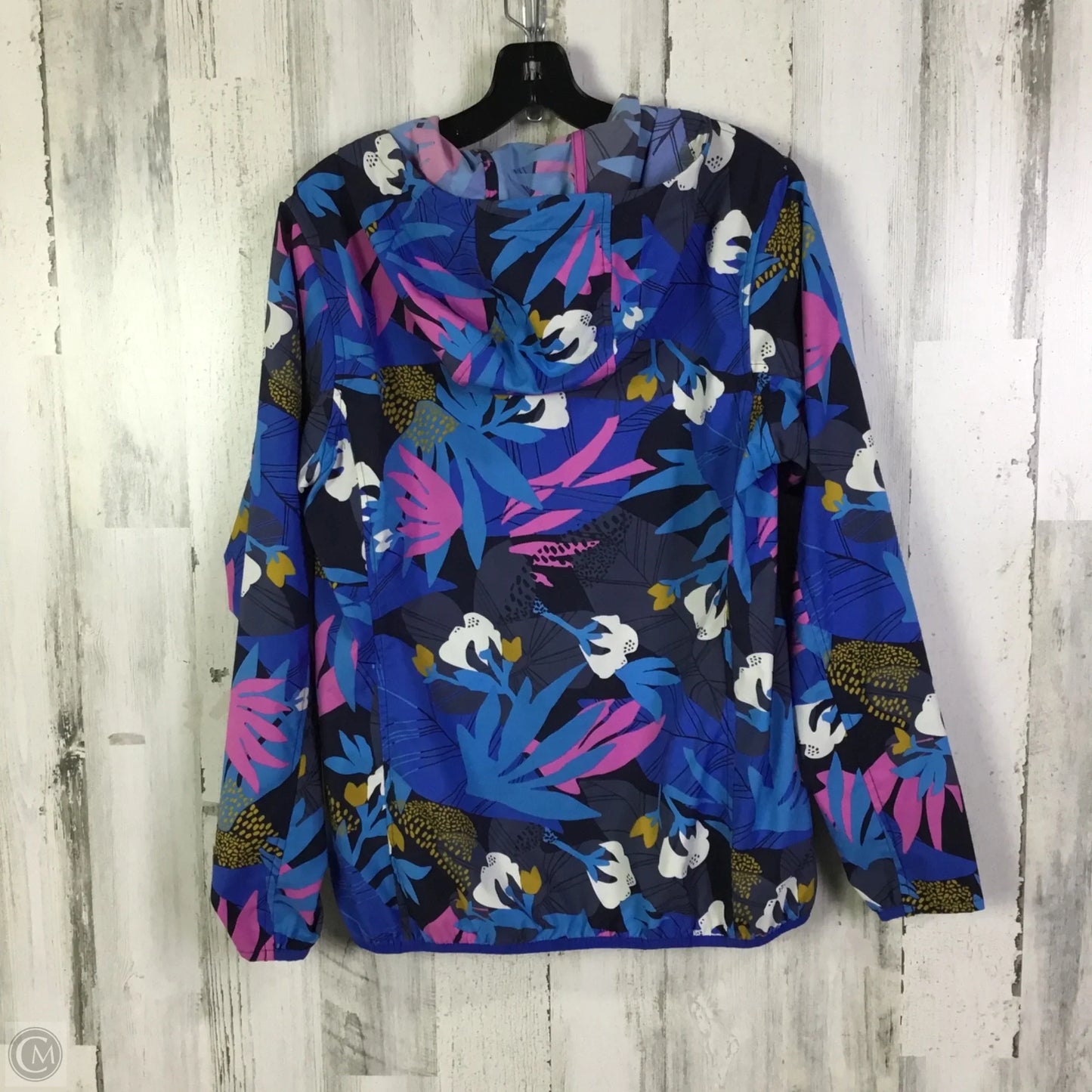 Athletic Jacket By Patagonia In Blue, Size: M