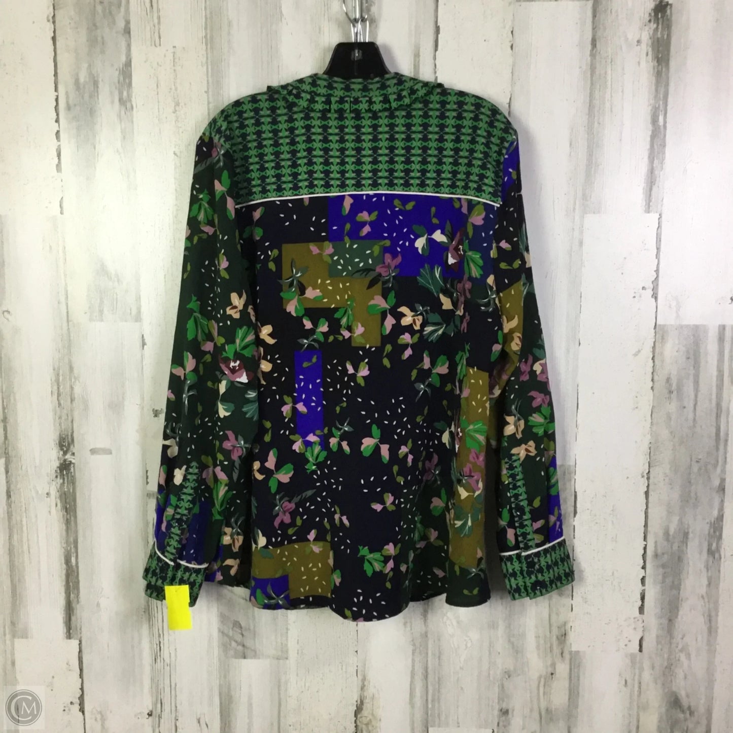 Top Long Sleeve By Cabi In Green, Size: Xl