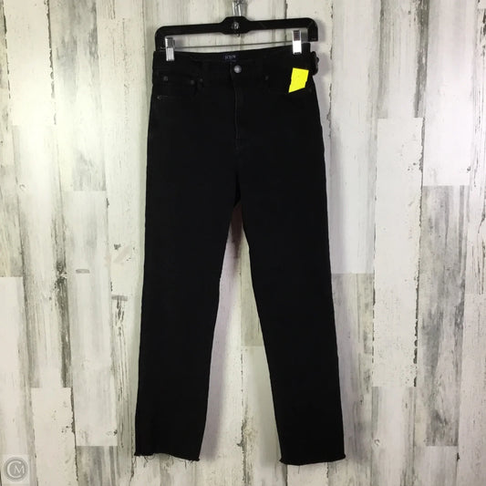 Jeans Wide Leg By J. Crew In Black, Size: 4