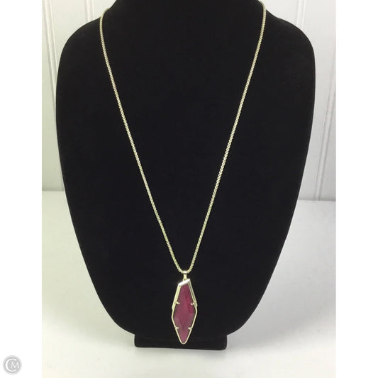 Necklace Pendant By Kendra Scott