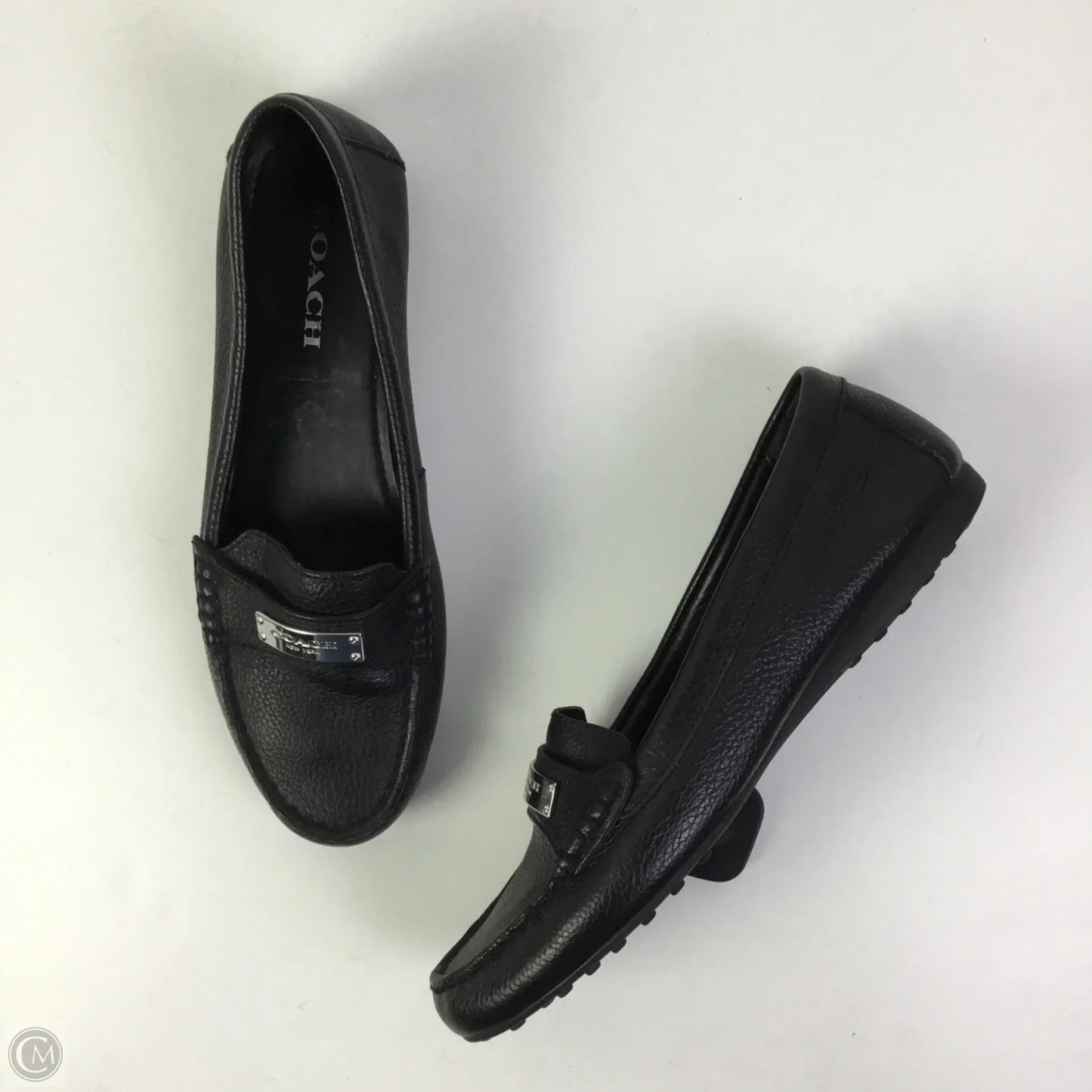 Shoes Designer By Coach In Black, Size: 8