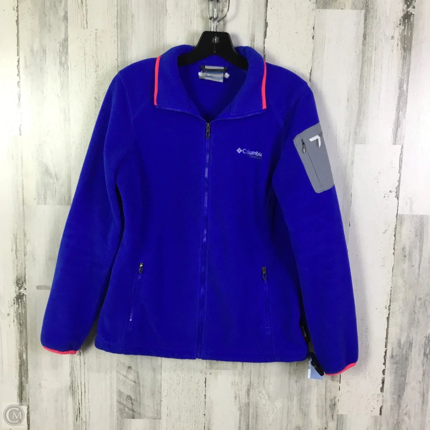Athletic Jacket By Columbia In Blue, Size: M
