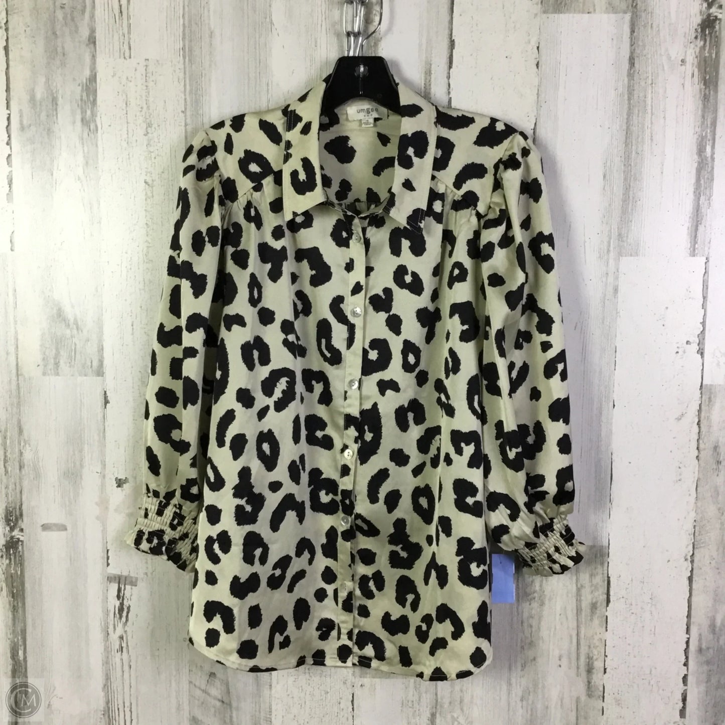 Top Long Sleeve By Umgee In Animal Print, Size: S