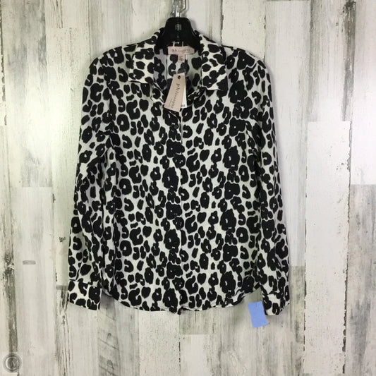 Top Long Sleeve By Philosophy In Black, Size: Xs