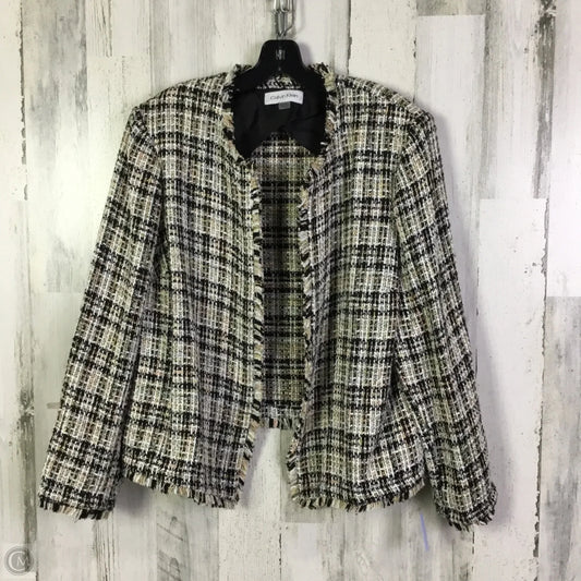 Blazer By Calvin Klein In White, Size: 1x